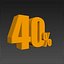 40 percent