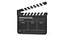 Clapperboard 3D model