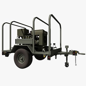 US Military LIBBY Generator Trailer