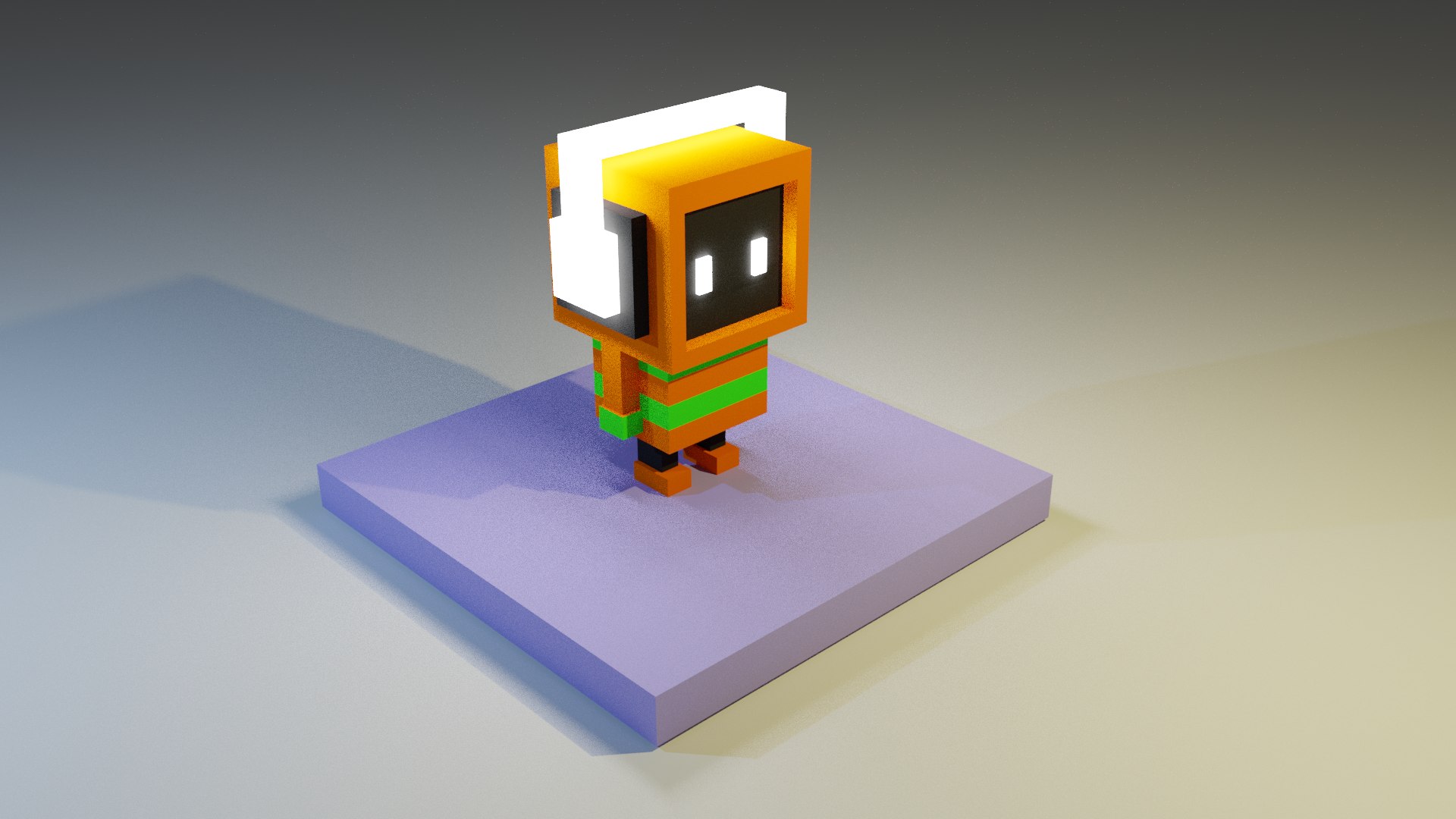 Voxel 3D Model TurboSquid 1823328