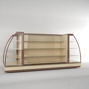 3d max fridge supermarket