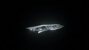 Capital ship 3D model