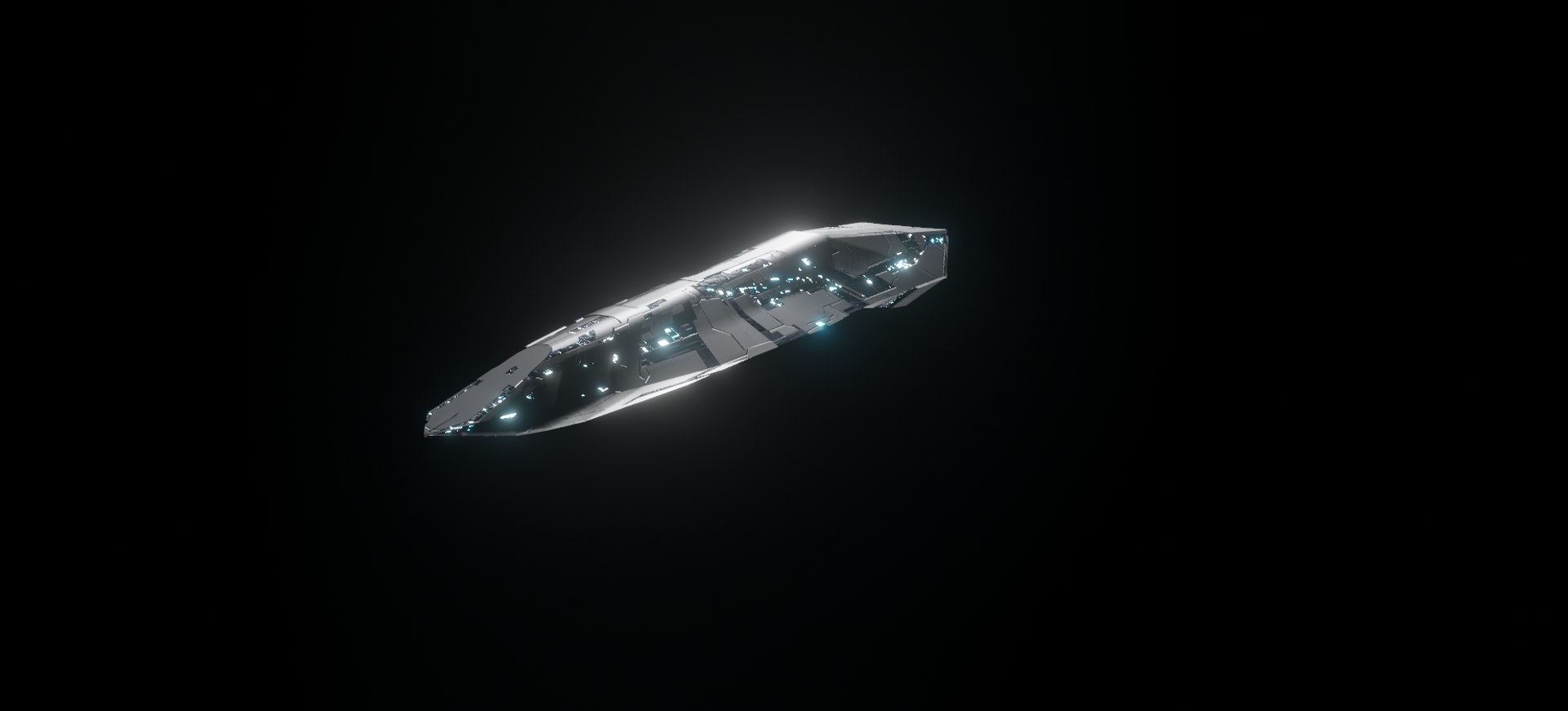Capital Ship 3D Model - TurboSquid 2195682