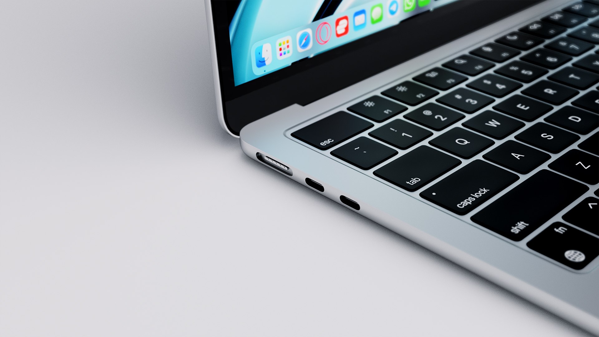 3D Apple MacBook Air M2 Silver 2022 With Magic Mouse Model - TurboSquid ...