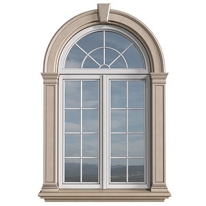 Arched Window in classic style