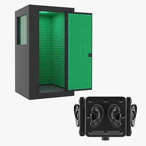 Acoustic Booth And Binaural Microphone 03