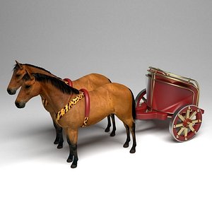Roman War Chariot model
