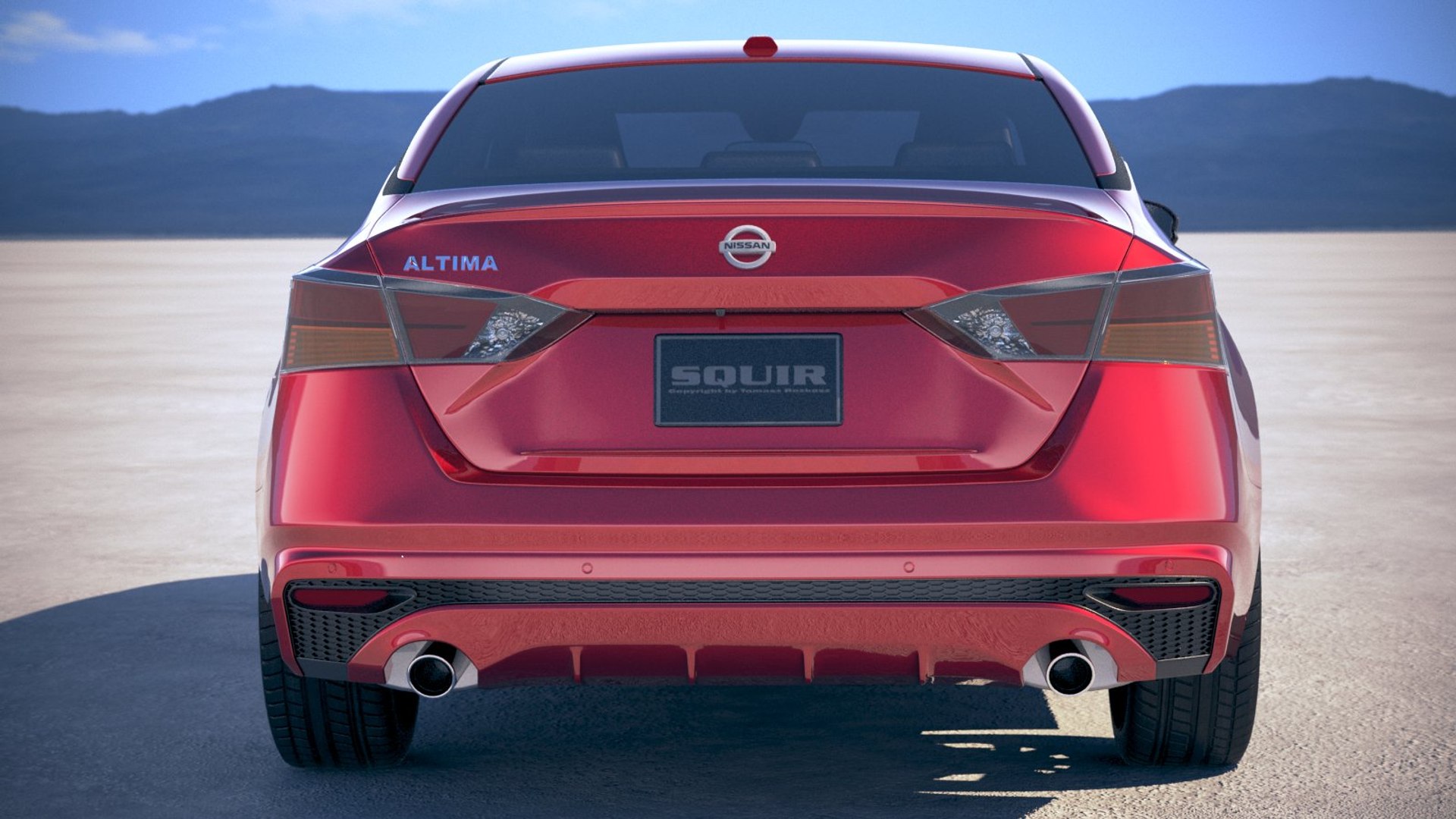 3D Model Nissan Altima 2019 - TurboSquid 1283534