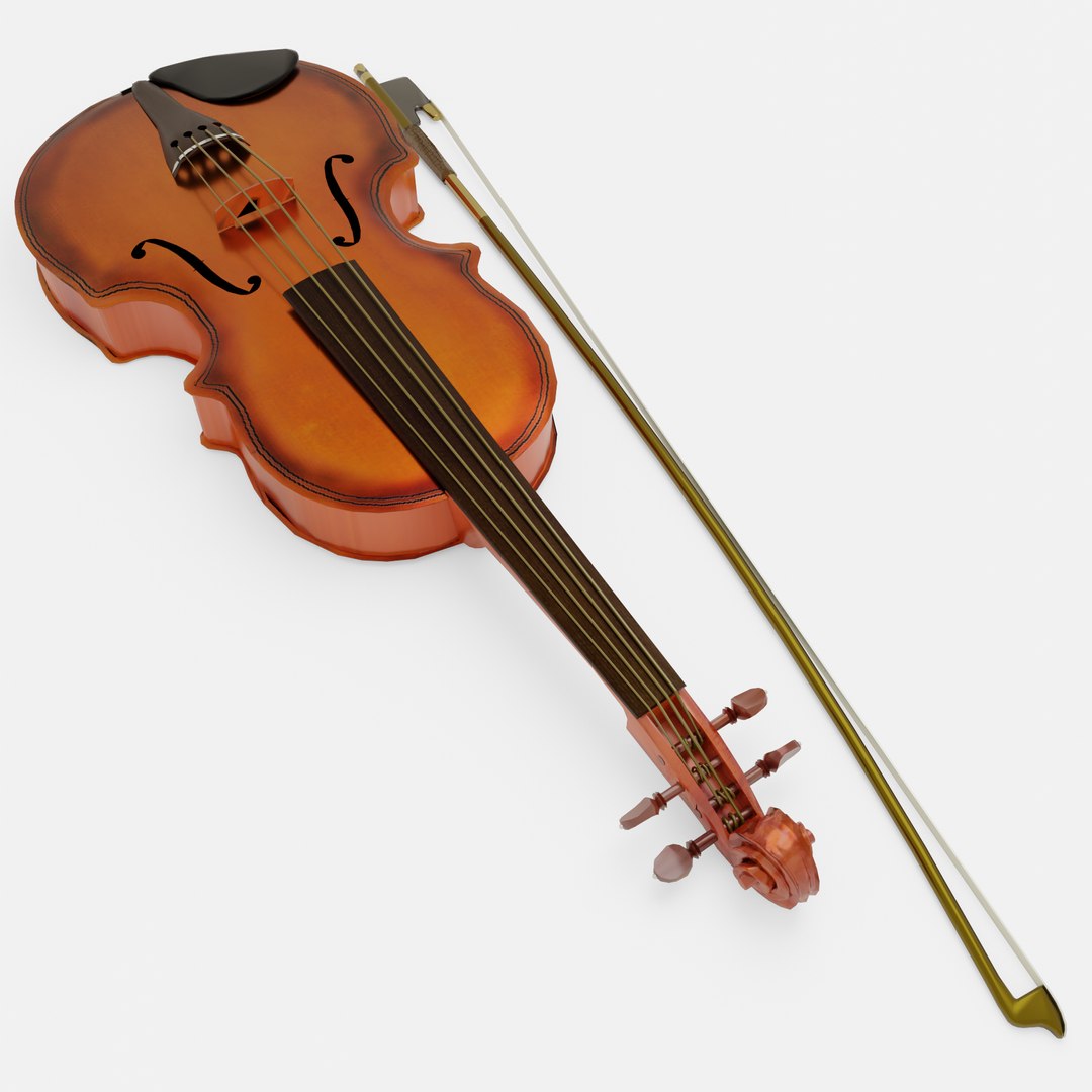 3D Classic Violin Model - TurboSquid 2323762