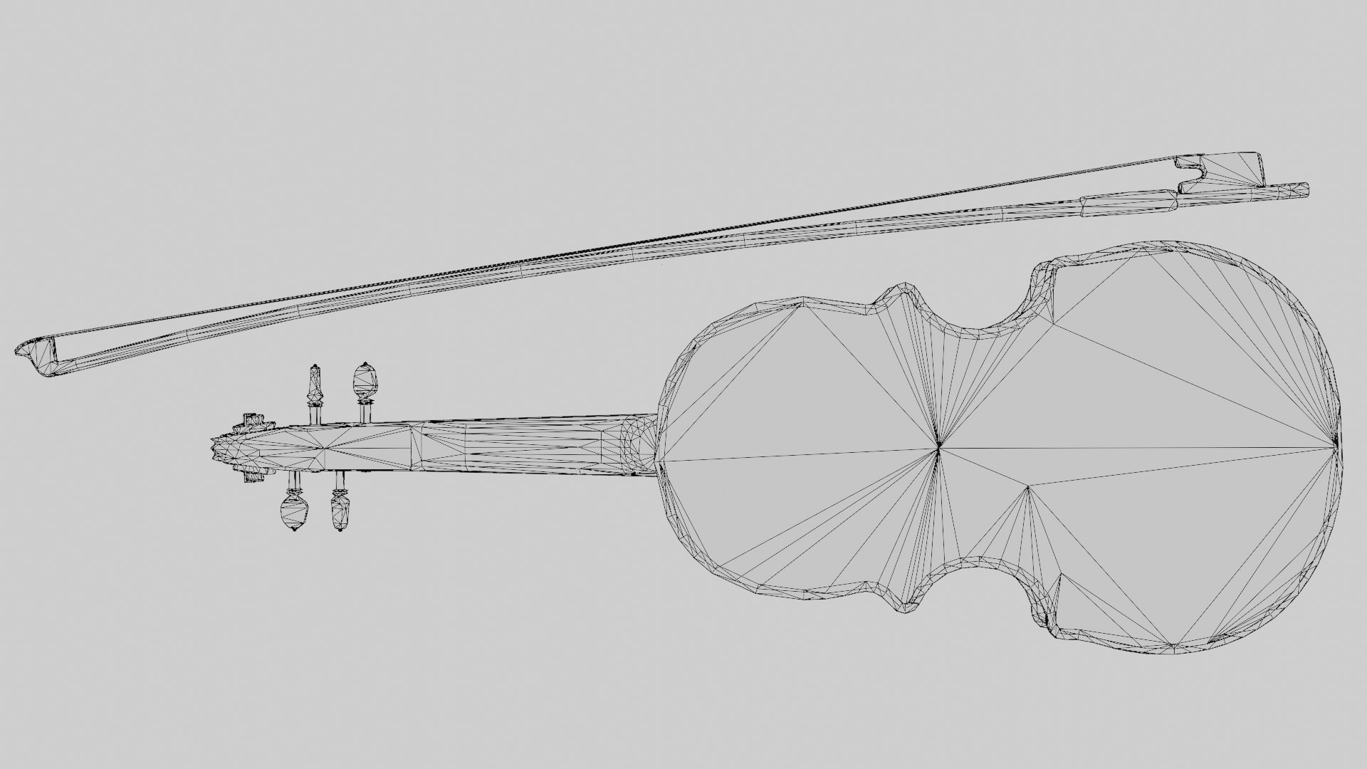 3D Classic Violin Model - TurboSquid 2323762