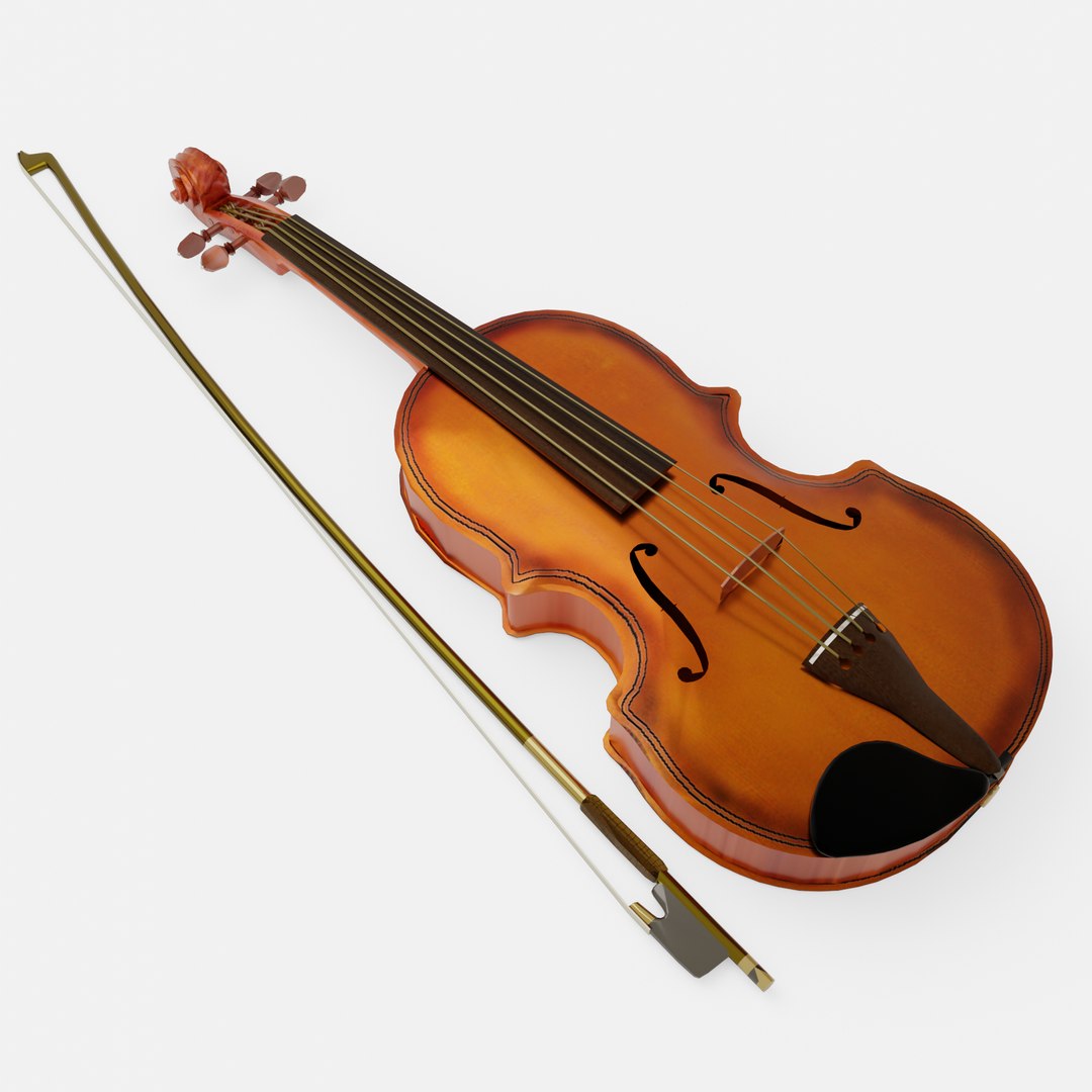 3D Classic Violin Model - TurboSquid 2323762