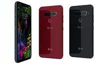LG G8s ThinQ All Colors Low Poly