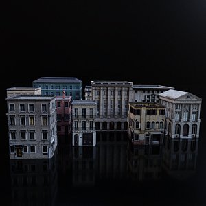European Buildings Parisian Buildings Asset pack