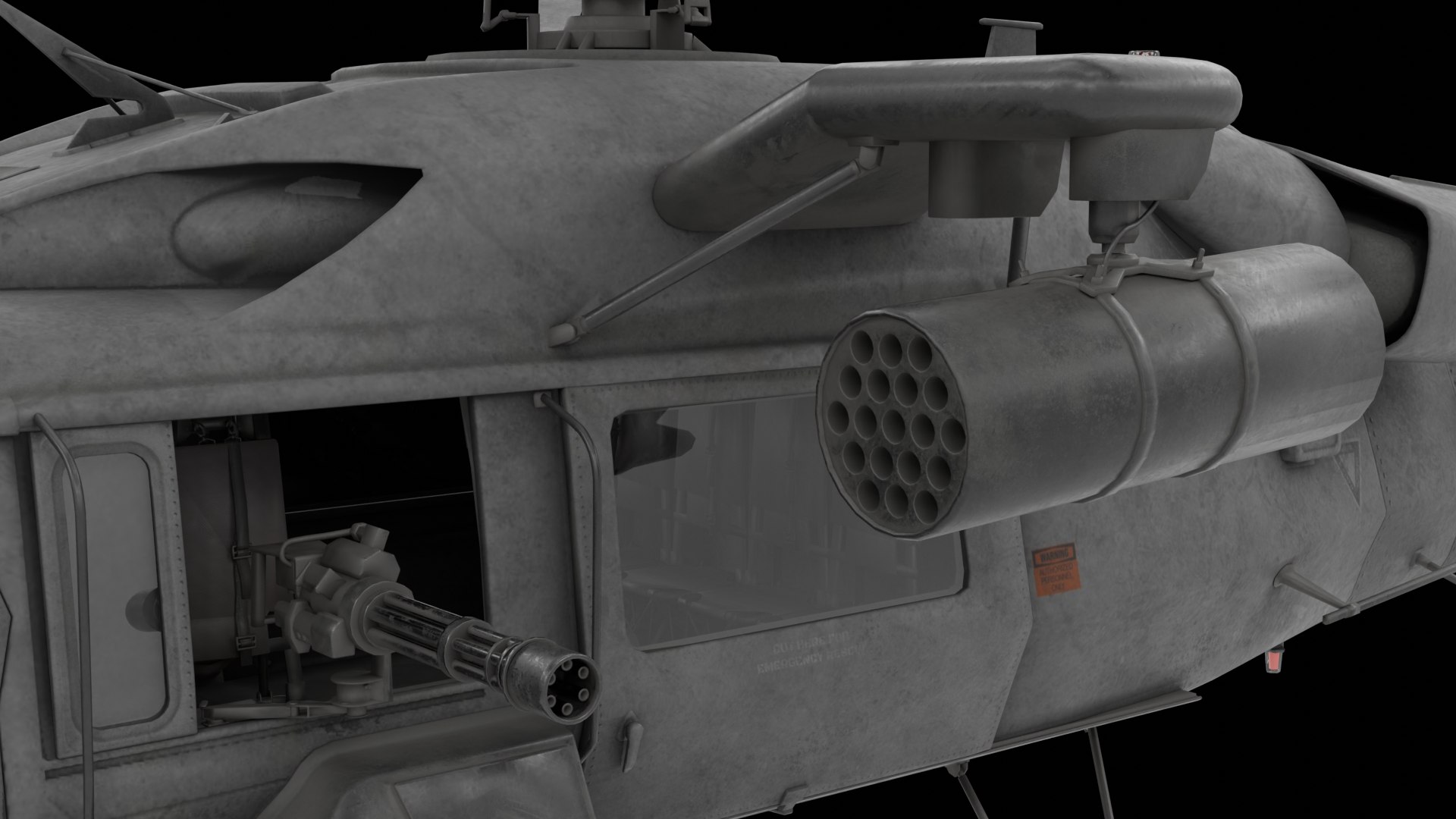 A Military Helicopter UH-60 Blackhawk Stealth Gunship Rigged 3D model https://p.turbosquid.com/ts-thumb/Tj/2eQzug/Kb/heli12/png/1788113209/1920x1080/fit_q87/92e19cdbd37a1ed88b6e2ebd5cbc250d9d2af3e8/heli12.jpg