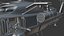 A Military Helicopter UH-60 Blackhawk Stealth Gunship Rigged