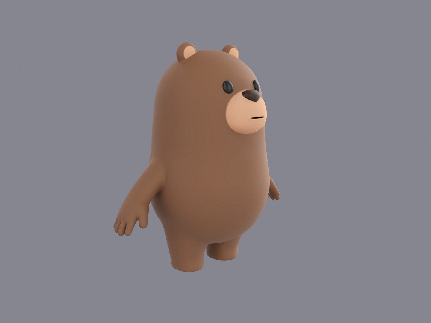 Bear Character 3D https://p.turbosquid.com/ts-thumb/Tj/58CfLZ/KS/rend_0002/jpg/1624178199/1920x1080/fit_q87/8f7ff9cee2a973cbd8090fcac5f9f3d5865398ca/rend_0002.jpg
