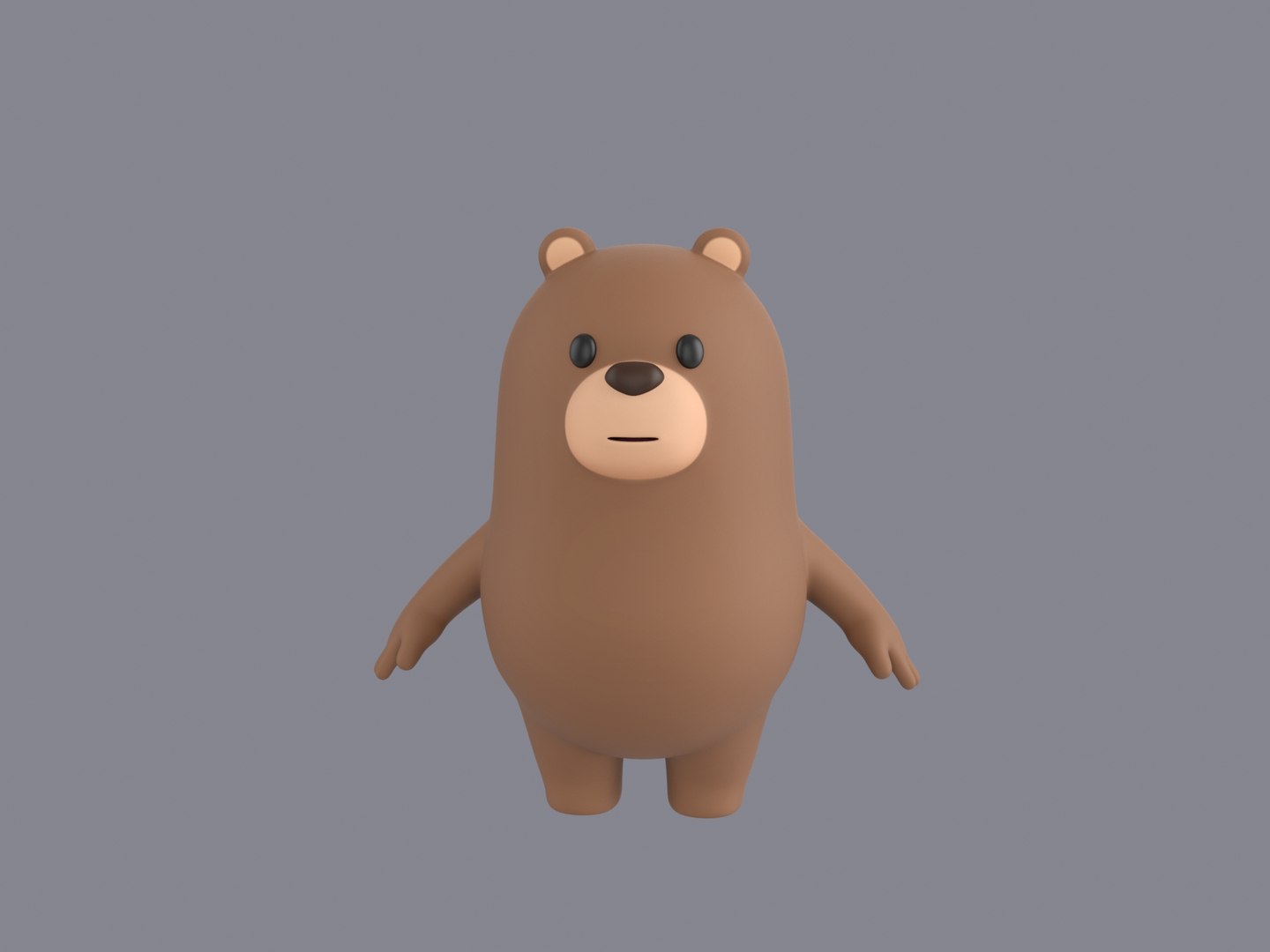 Bear Character 3D https://p.turbosquid.com/ts-thumb/Tj/58CfLZ/sl/rend_0001/jpg/1624178197/1920x1080/fit_q87/1444c15f26907ab99a7d77aa55f9845785b0a0e7/rend_0001.jpg