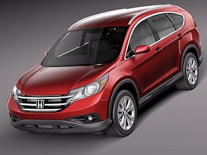 honda cr-v 2012 3d 3ds