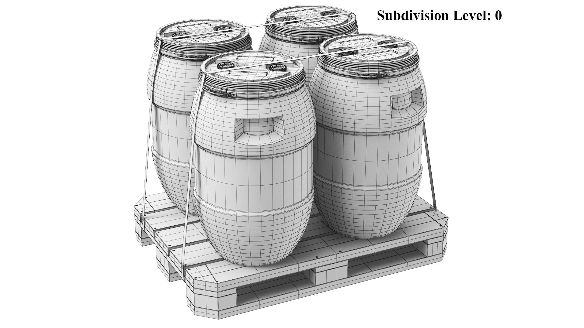 3D Detailed Water Barrels Pallet model https://p.turbosquid.com/ts-thumb/Tj/6leBYh/ZB/9/jpg/1792507815/1920x1080/fit_q87/50b7844372d8f16d130383b3ee31f5e29aab6973/9.jpg