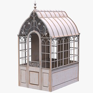 3D Garden Victorian Greenhouse