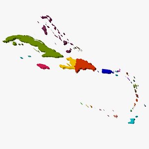 West Indies Map