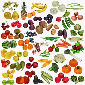 Mega Fruit and Vegatable Collection 50 in 1