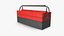 Metall Cantilever Tool Box 3 Tier geschlossenes 3D-Modell