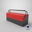 Metall Cantilever Tool Box 3 Tier geschlossenes 3D-Modell