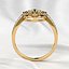 3mm Diamond Fashion Gold Ring