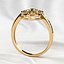 3mm Diamond Fashion Gold Ring