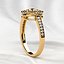 3mm Diamond Fashion Gold Ring