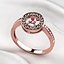 3mm Diamond Fashion Gold Ring