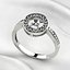 3mm Diamond Fashion Gold Ring