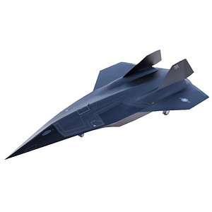 3D Lockheed SR-72 Darkstar model
