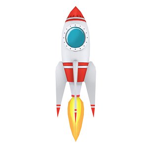 space rocket 3D