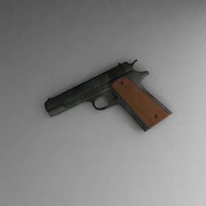 m1911 colt 3d lwo