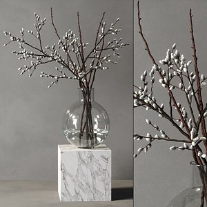 decorative vase 02 3D model