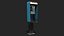 Phone booth 8K PBR Textures 3D model