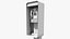 Phone booth 8K PBR Textures 3D model