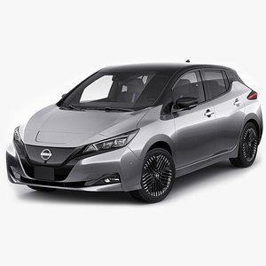 3D Nissan Leaf 2022