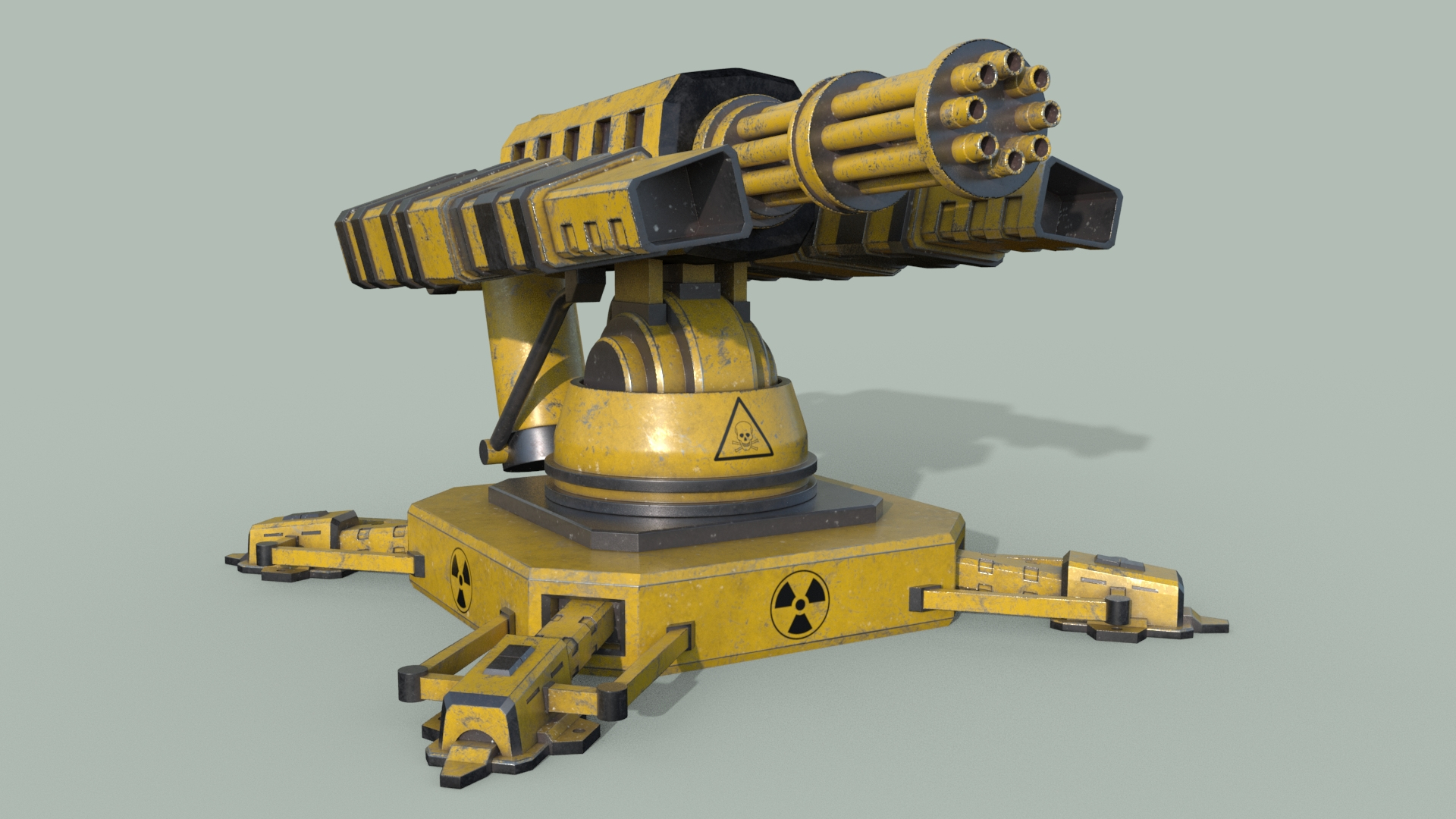 Tower Defence Sci-Fi Turrets Pack