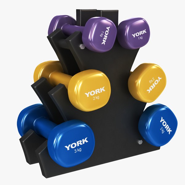 3D GYM Dipping Dumbbell Rack02 model