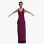 Femme Romaine Basse Poly 4