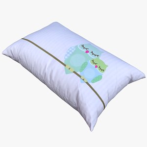 retopology pillow 3D model