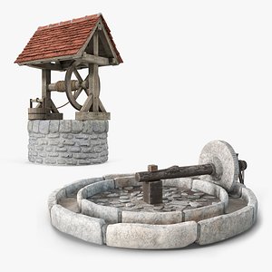 Historical Farm Equipment Collection 3D model