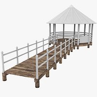 Pontoon With Fence