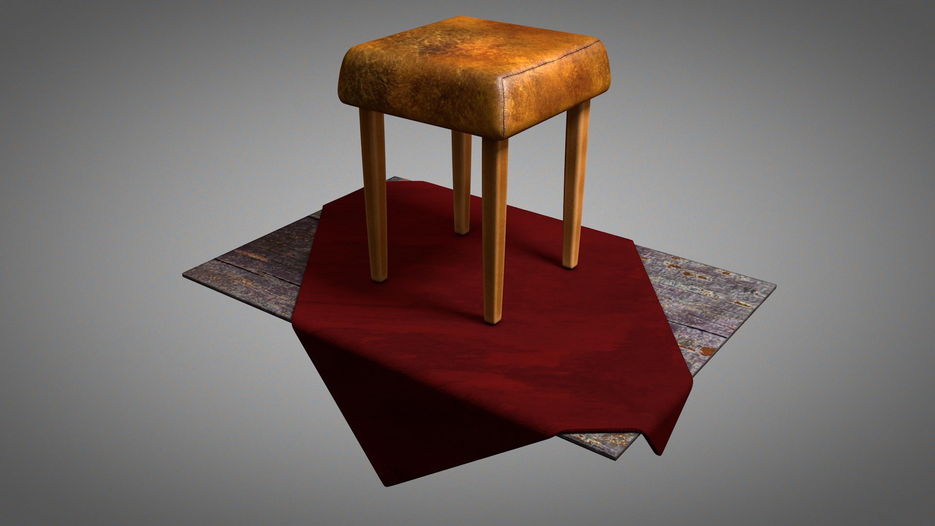 3D model vintage leather stool https://p.turbosquid.com/ts-thumb/Tj/g7z1OA/xmVRAChe/hockerturn010063/jpg/1509357836/1920x1080/fit_q87/eec218421b30e0caf4367b663bb099babe38e16c/hockerturn010063.jpg