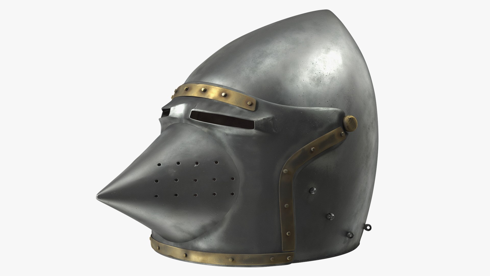 3d model houndskull helmet