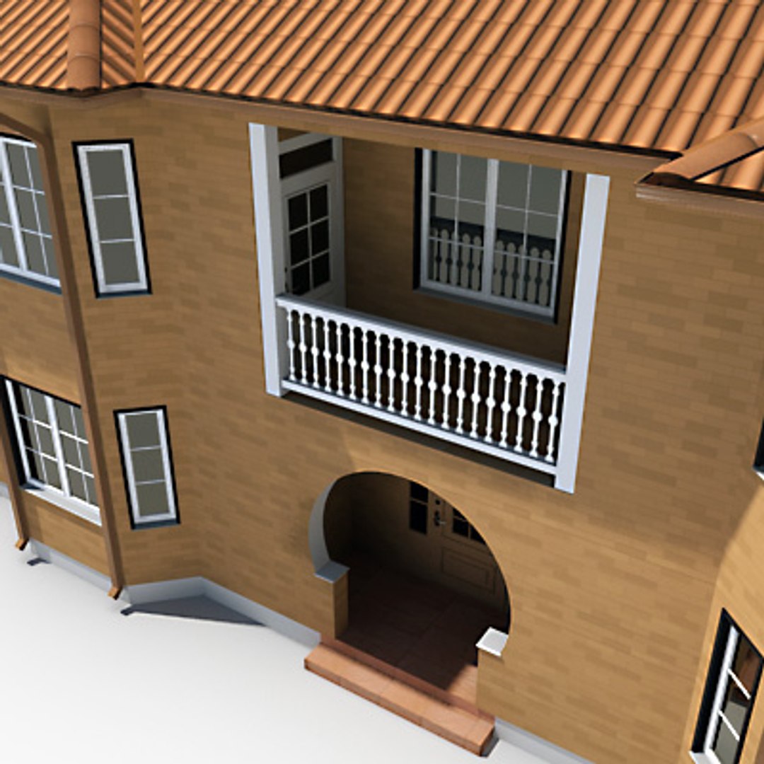 3d Model Story Single Family House