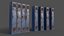 PBR School Gym Locker 02 - Pack multicolore